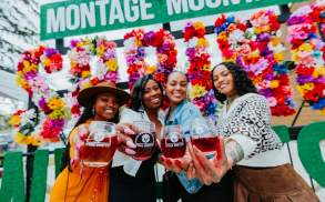 womens holding wine glasses at Spring Wine Festival at Montage Mountain Resorts