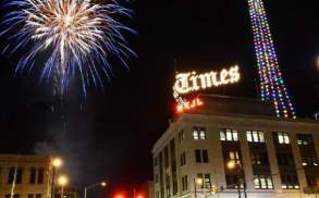 Times Tower Lighting & Block Party