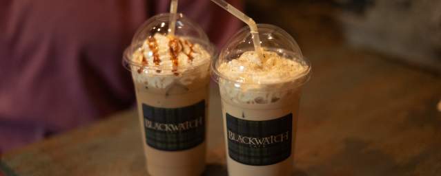 Drinks at Blackwatch Cafe in Scranton, PA