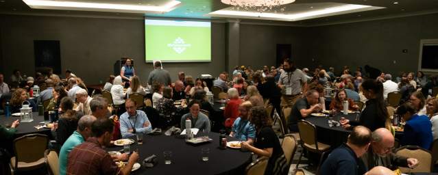 A conference at the Hilton in Downtown Scranton, PA