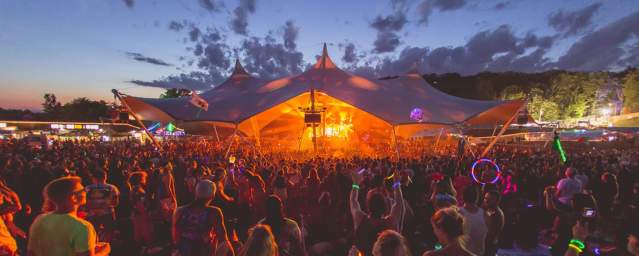 A crowd at an outdoor concert at the Pavilion at Montage in Lackawanna County