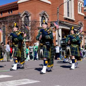 The Scranton St. Patrick's Day Parade in Downtown Scranton