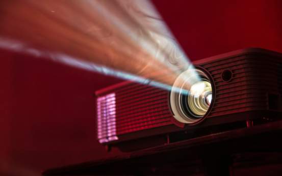 A stock photo of a movie projector