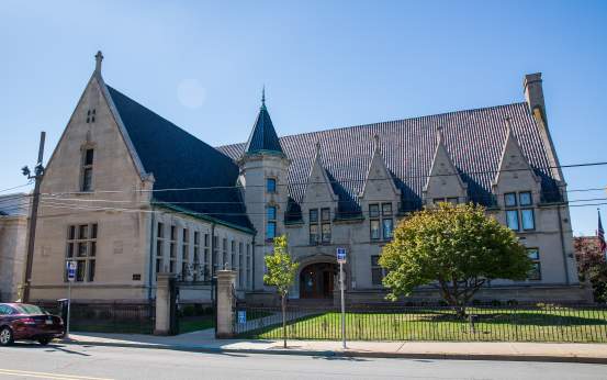 The Scranton Albright Library in Downtown Scranton