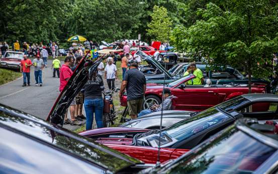 The Villa Capri Father's Day Car Show in 2023