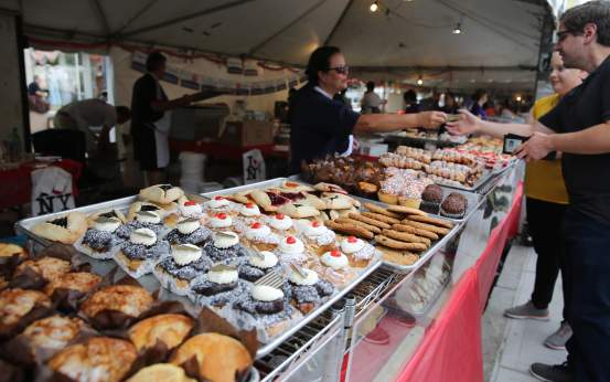 Desserts at La Festa Italiana