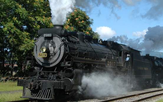 Steamtown train