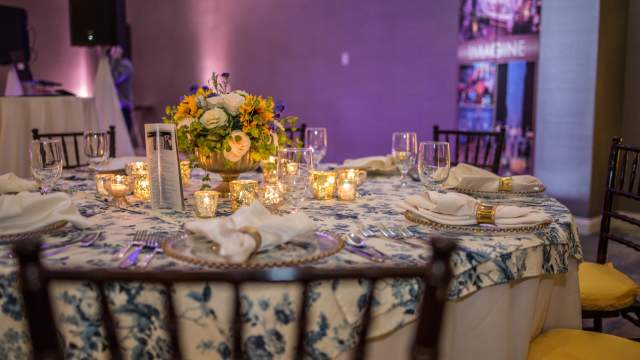 The Hilton Scranton & Conference Center in Downtown Scranton prepared for a wedding