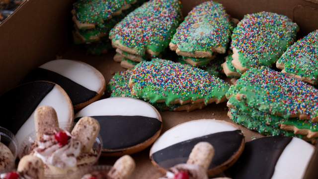 Cookies at the Lackawanna Winter Market in Downtown Scranton, PA