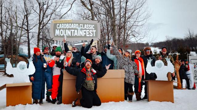 A group of people at Mountainfest at Montage Mountain in Scranton, PA