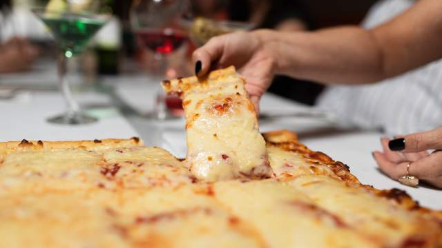 Pizza at Alfredos Pizza Cafe