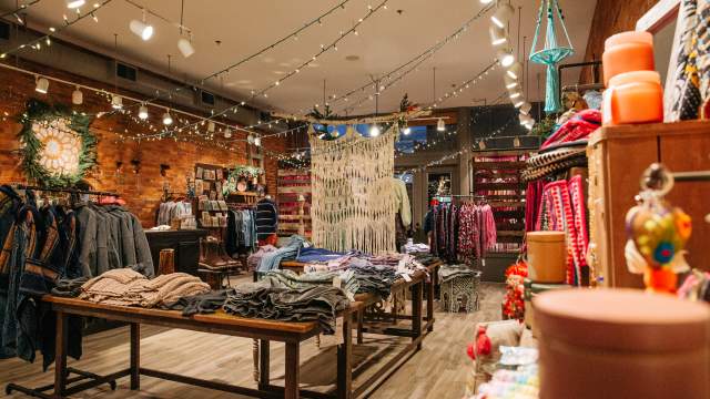 The interior of The Daisy Collective