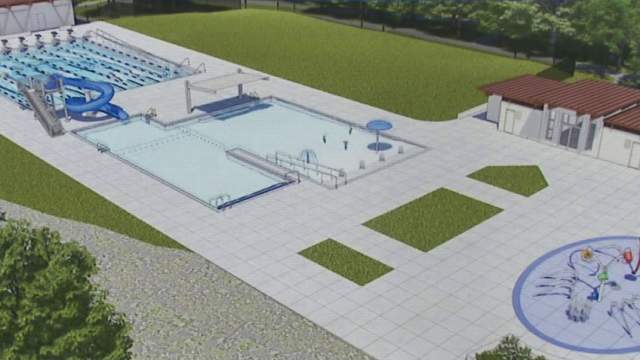 Design Concept of Nay Aug Park's Pool Complex in Scranton, PA