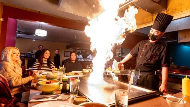 Hibachi fire at Osaka Restaurant in Scranton, PA