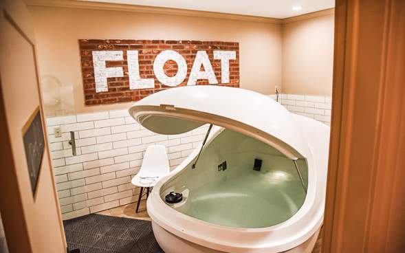 Float therapy at The Giving Tree Wellness Center in Scranton, PA
