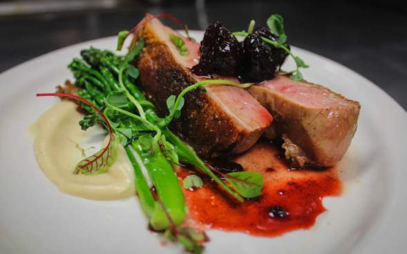 Food from AV Restaurant in Downtown Scranton, PA