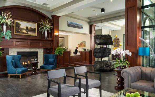 Hotel Anthracite lobby