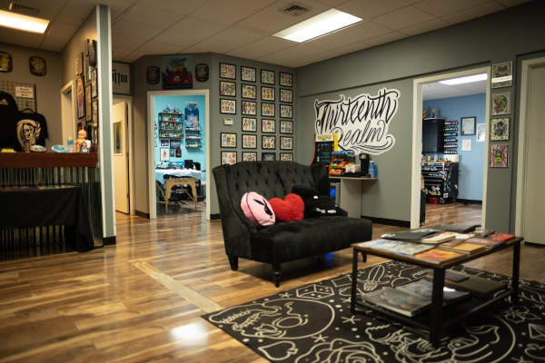 Waiting room at Thirteenth Realm in Scranton, PA