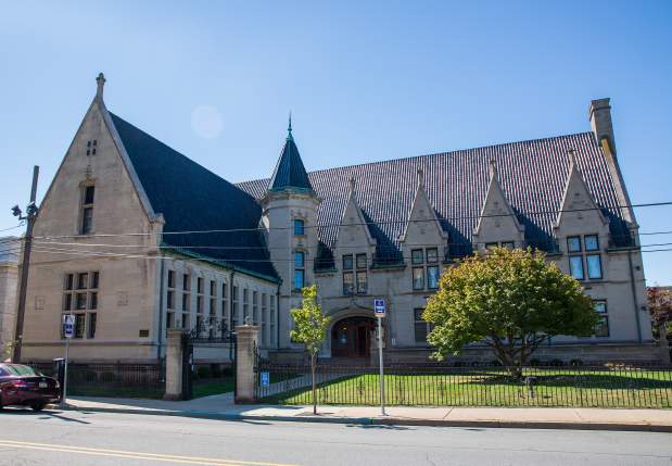 The Scranton Albright Library in Downtown Scranton