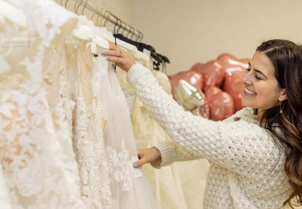 The Blushing Bridal Boutique in Downtown Scranton, PA