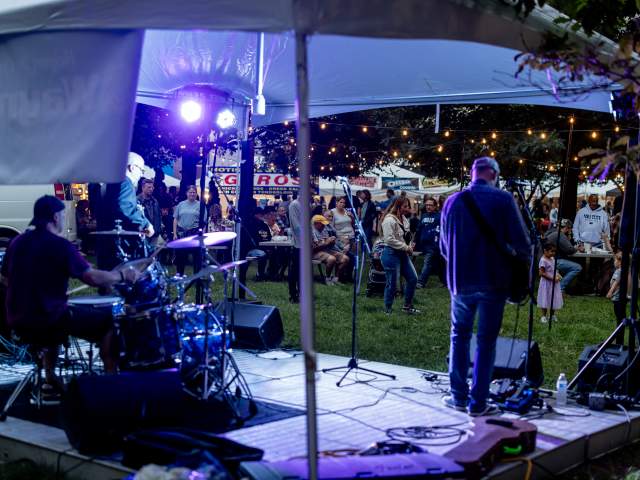 Live entertainment at La Festa Italiana in Downtown Scranton, PA