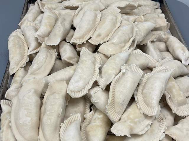Pierogies from Little Spuds Pierogi Company in Scott Township, PA