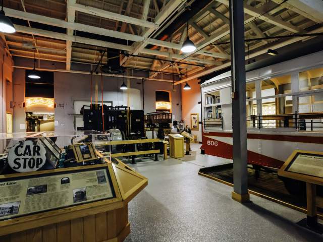 Electric City Trolley Museum in Scranton, PA