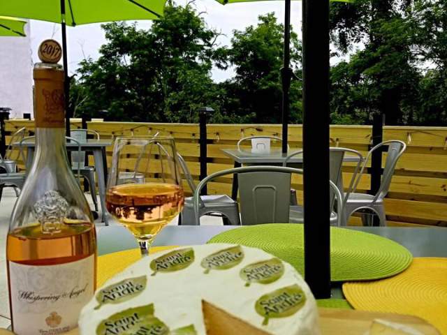 The Outdoor Patio at Alter House in Clarks Summit