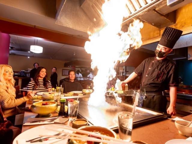 Hibachi fire at Osaka Restaurant in Scranton, PA