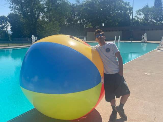 The Swimming Pool at Weston Park in Scranton