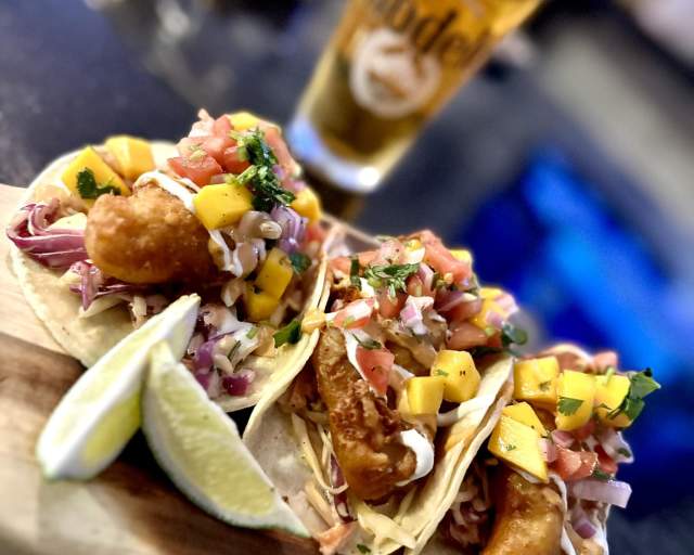 Roosters Baja Fish Tacos at Italo's Restaurant in Scranton, PA