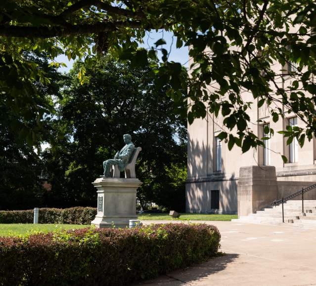 The exterior of the Everhart Museum in Scranton, PA