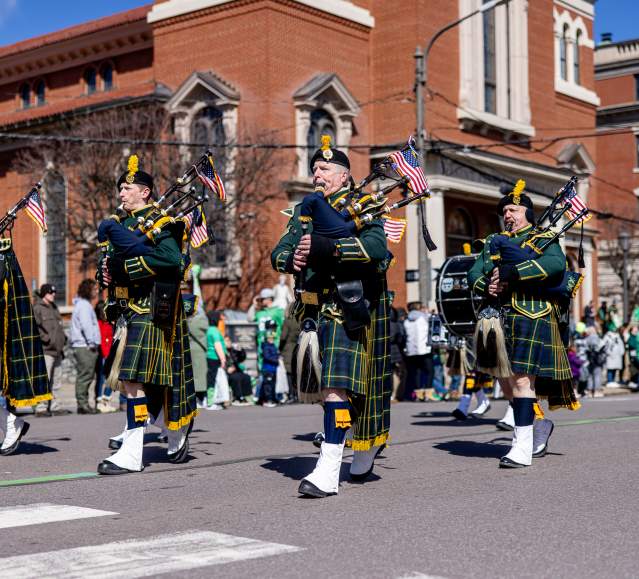 The Scranton St. Patrick's Day Parade in Downtown Scranton
