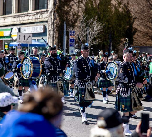 The Scranton St. Patrick's Parade in Downtown Scranton, PA