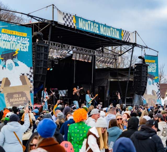 A concert at Mountainfest at Montage Mountain Resorts in Scranton, PA