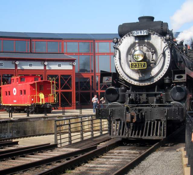 Steamtown National Historic Site in Scranton, PA