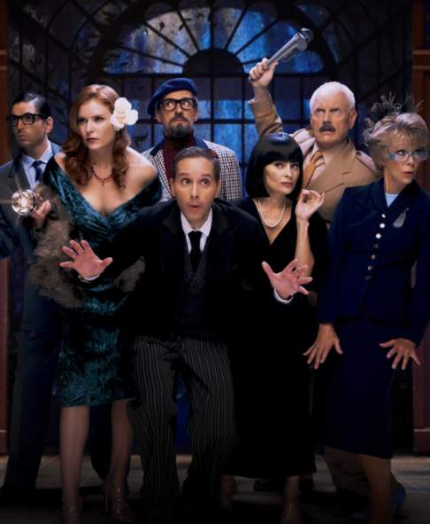 A Broadway In Scranton promotional photo for Clue: Live on Stage