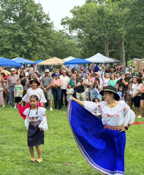 The NEPA Latino Fiesta in Nay Aug Park in Scranton, PA