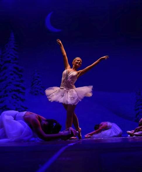 A performance shot of Helen Gaus' The Nutcracker