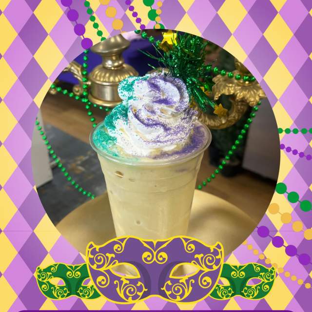 Lucca Fresca's King Cake Shake