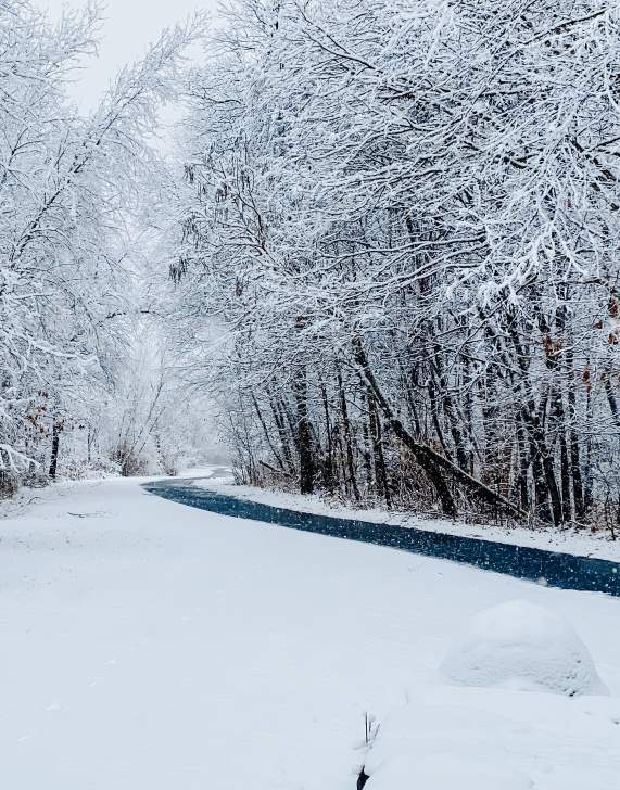 Lackawanna River Heritage Trail Winter
