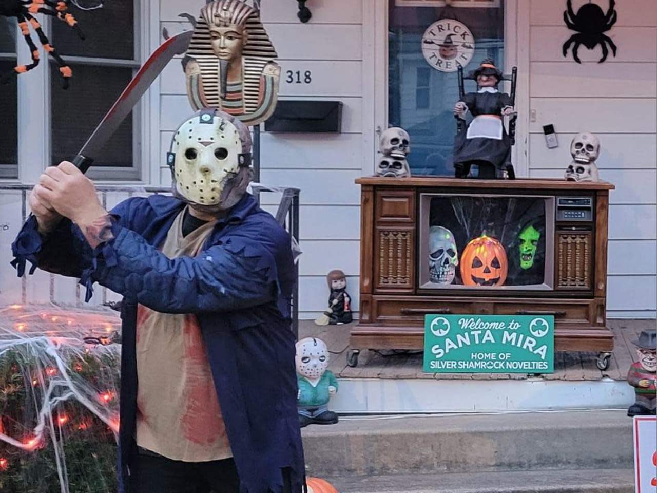 The Halloween House of Peckville in Peckville, PA