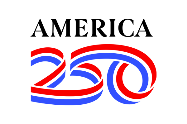 The logo for America250