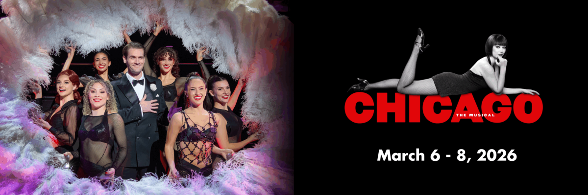 A Broadway In Scranton promotional flyer for Chicago