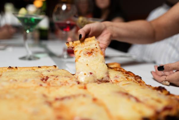 Pizza at Alfredos Pizza Cafe