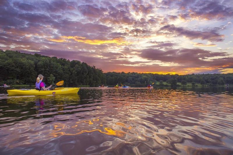 Kayaking at Lackawanna State Park