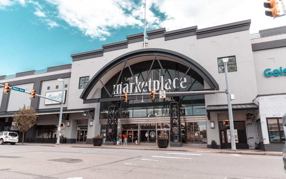 The Marketplace at Steamtown in downtown Scranton, PA