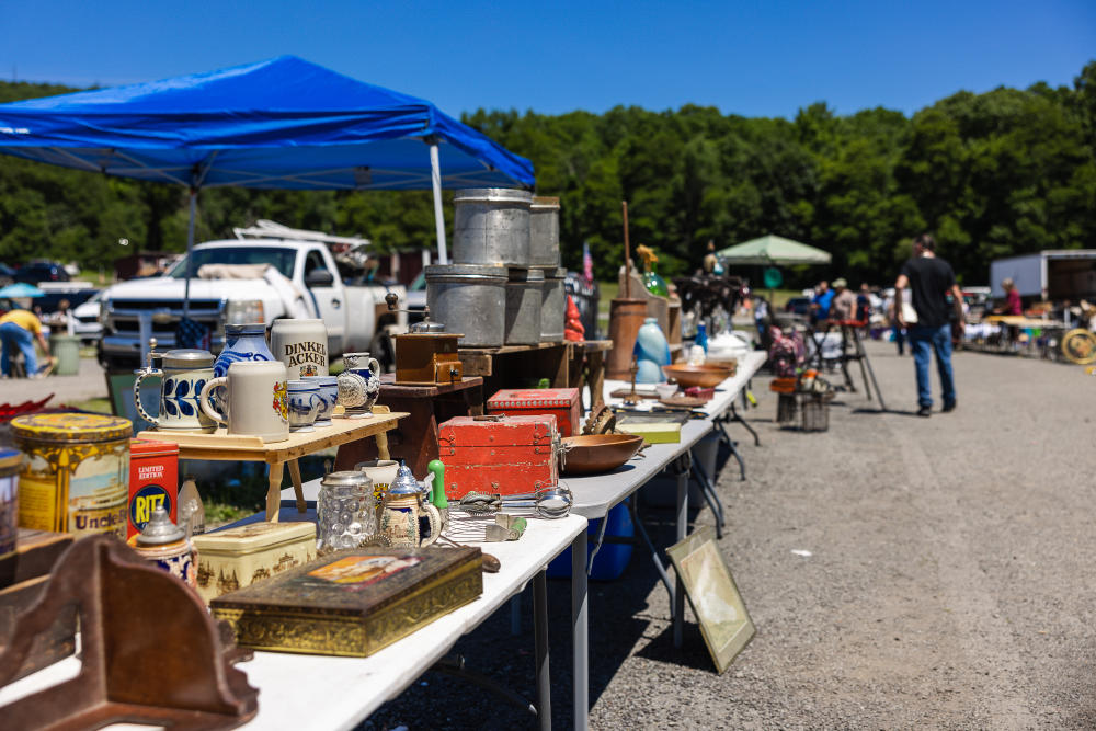 The Circle Drive-In Flea Fair in Dickson City, PA
