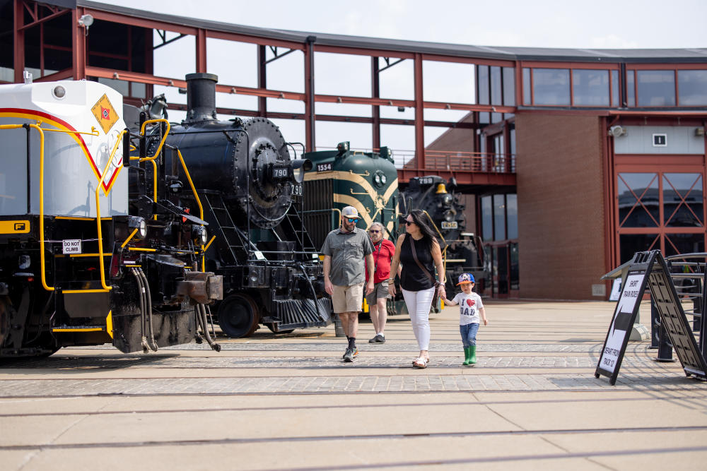 Steamtown National Historic Site in Scranton, PA