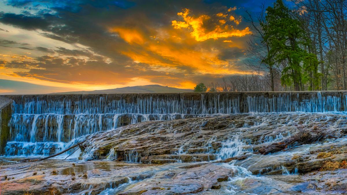 Sunset at Dunmore Reservoir
